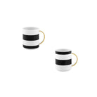 Vista Alegre Pharos Set of 2 Mugs on a white background