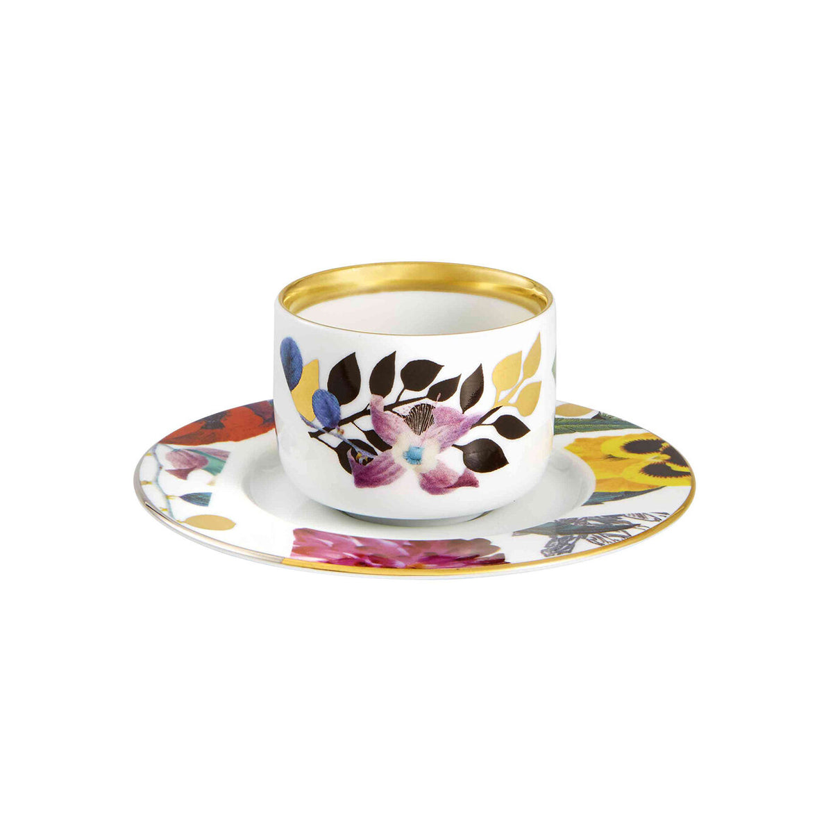 Vista Alegre Primavera Set of 2 Coffee Cups & Saucers, view 2
