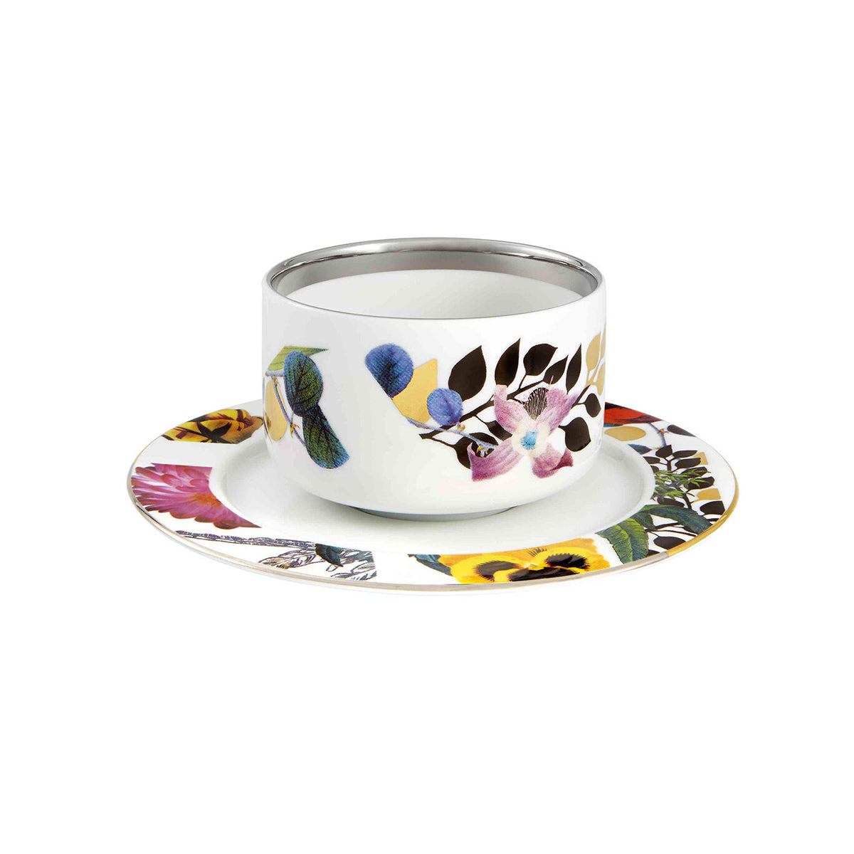 Vista Alegre Primavera Set of 2 Tea Cups & Saucers, view 2