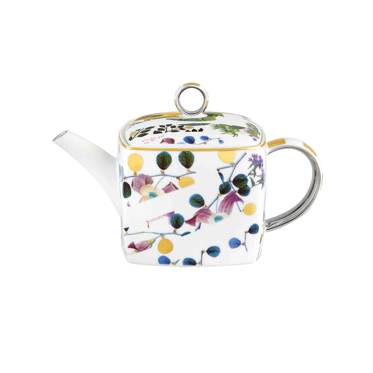 Vista Alegre Primavera Tea Pot on a white background