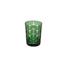 Vista Alegre Rêve de Cristal Tumbler "Vie Parisienne" Emeraude on a white background