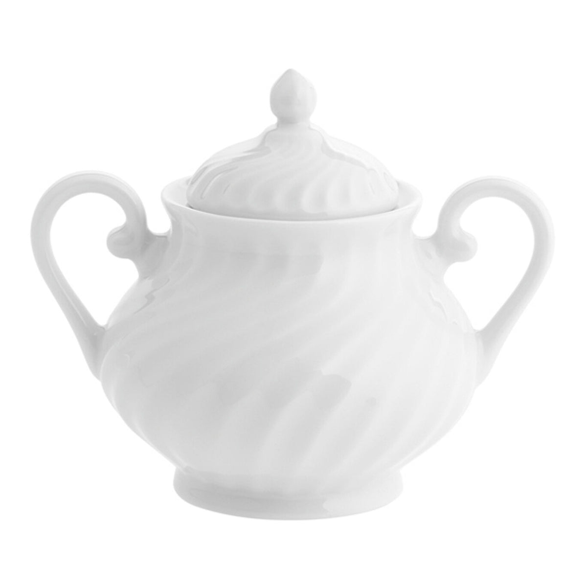 Vista Alegre Sagres Sugar Bowl on a white background