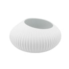 Vista Alegre Shell White Bowl on a white background