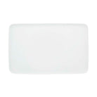Vista Alegre Silkroad White Large Rectangular Platter on a white background