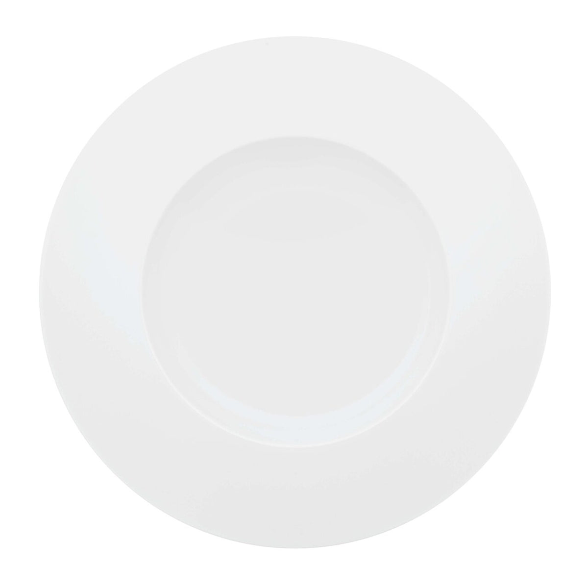 Vista Alegre Silkroad White Pasta Plate on a white background
