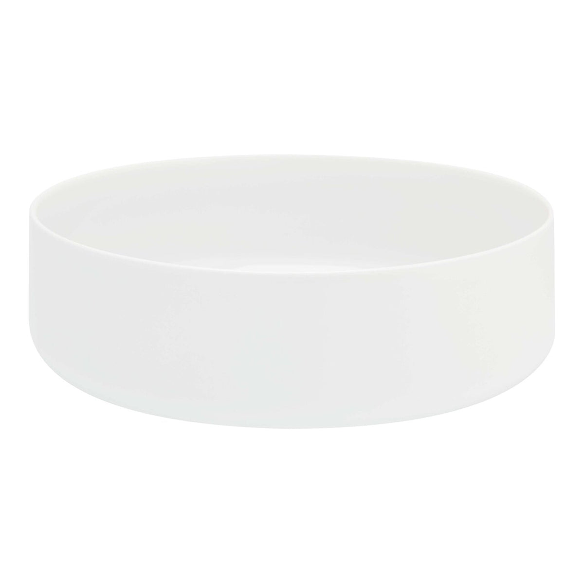 Vista Alegre Silkroad White Salad Bowl on a white background