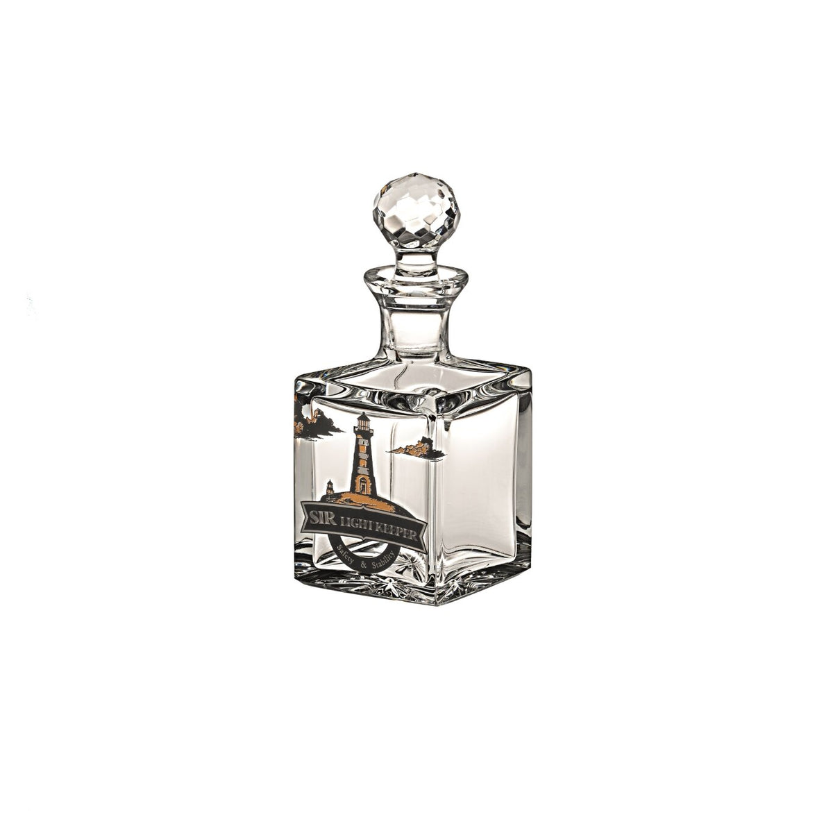 Vista Alegre Sirs Sea Mini Bar Lighthouse on a white background