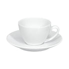 Vista Alegre Spirit White Coffee Cup & Saucer, view 2