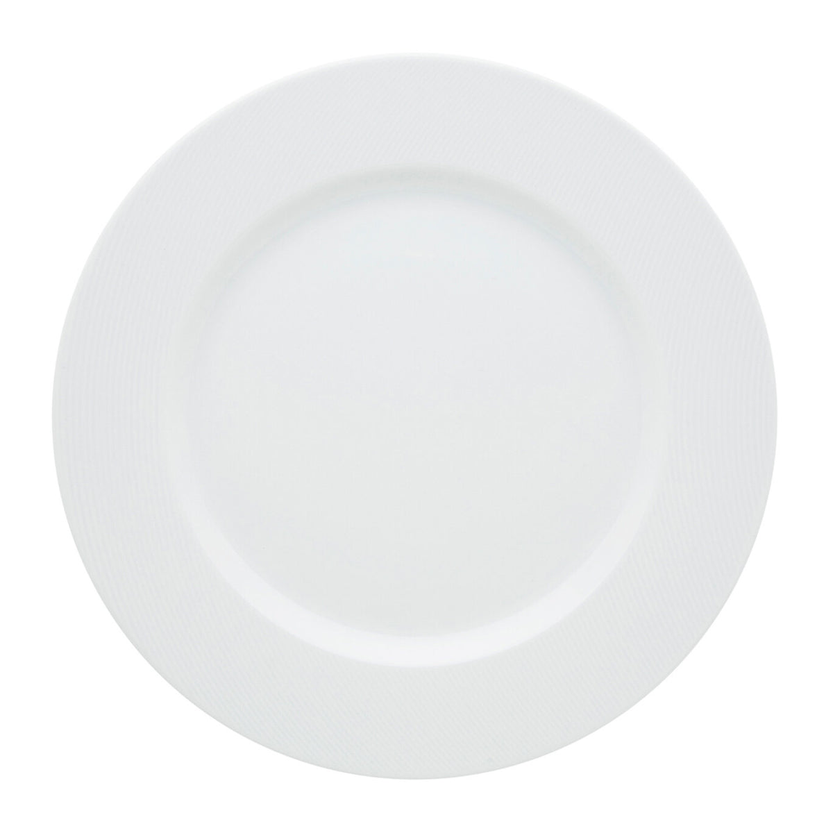Vista Alegre Spirit White Dinner Plate on a white background