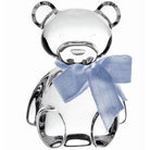 Vista Alegre Teddy Bear Case with Sculpture Blue Lace on a white background