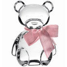 Vista Alegre Teddy Bear Case with Sculpture Pink Lace on a white background