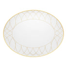 Vista Alegre Terrace Large Oval Platter on a white background
