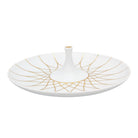 Vista Alegre Terrace Olive Dish on a white background