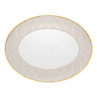 Vista Alegre Terrace Small Oval Platter on a white background