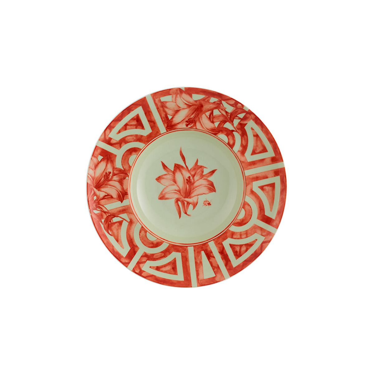 Vista Alegre The Meaning Soup Plate on a white background