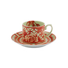 Vista Alegre The Meaning Tea Cup with Saucer on a white background