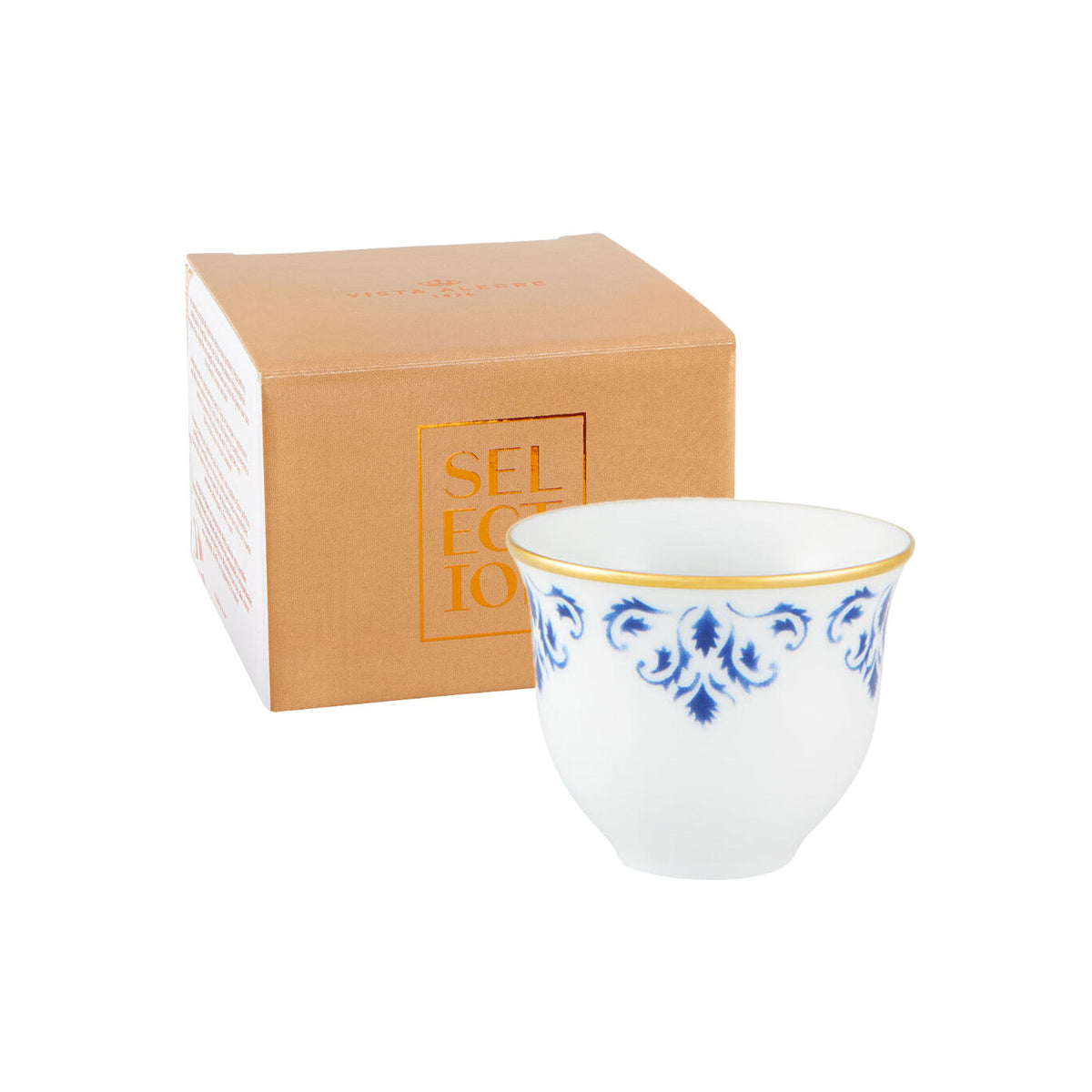 Vista Alegre Transatlântica Arabic Coffee Cup Selection on a white background