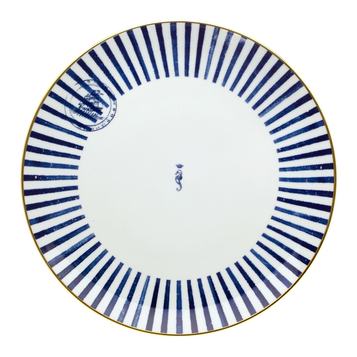 Vista Alegre Transatlântica Charger Plate on a white background