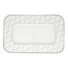 Vista Alegre Trasso Small Rectangular Plate on a white background
