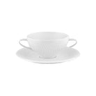Vista Alegre Utopia Consomme Cup & Saucer on a white background