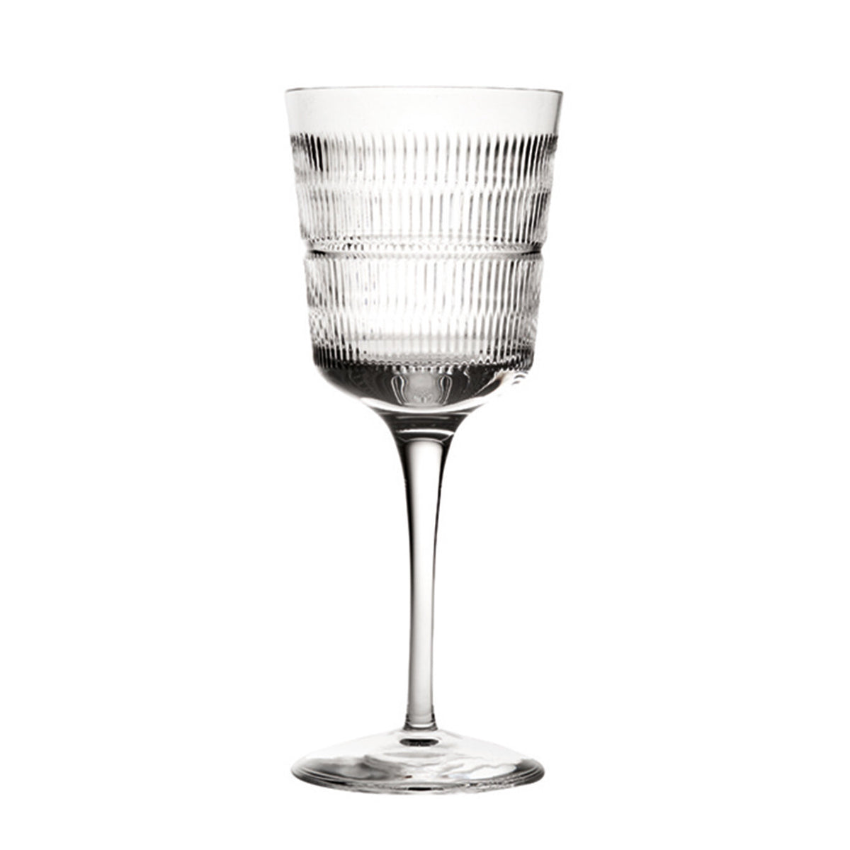 Vista Alegre Vendôme Water Goblet on a white background