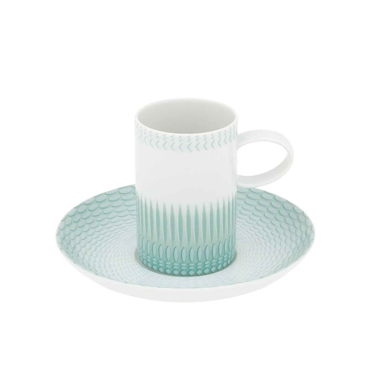 Vista Alegre Venezia Coffee Cup & Saucer on a white background