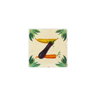 Vista Alegre Vida Alegre Porcelain Plaque Letter Z on a white background