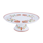 Vista Alegre Vila Verde Cake Stand on a white background