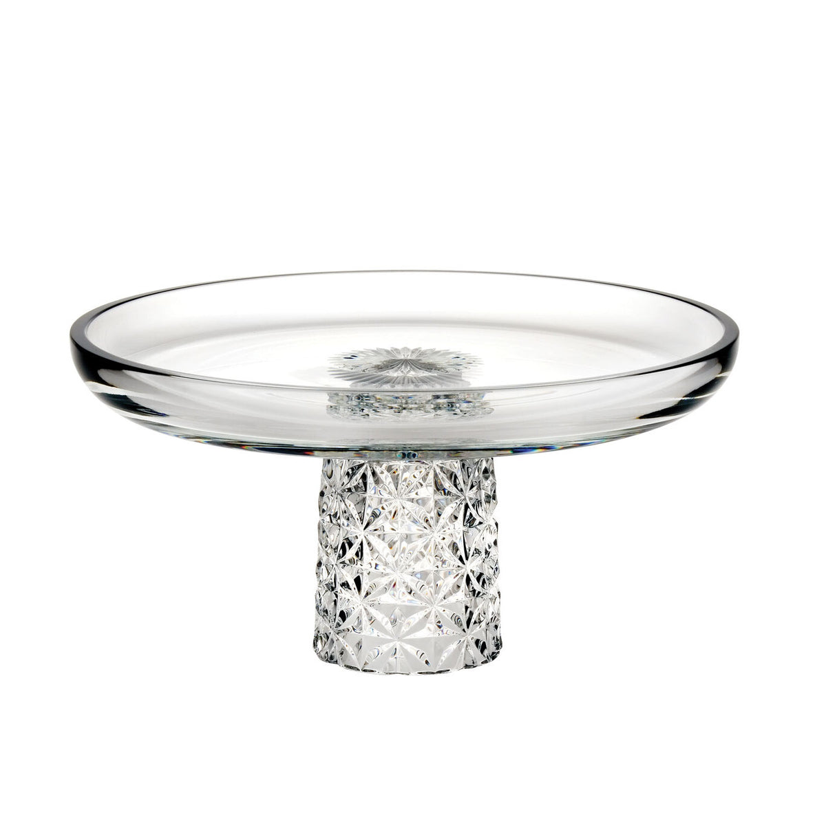 Vista Alegre Vostok Footed Plate on a white background
