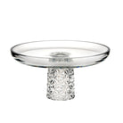 Vista Alegre Vostok Footed Plate on a white background