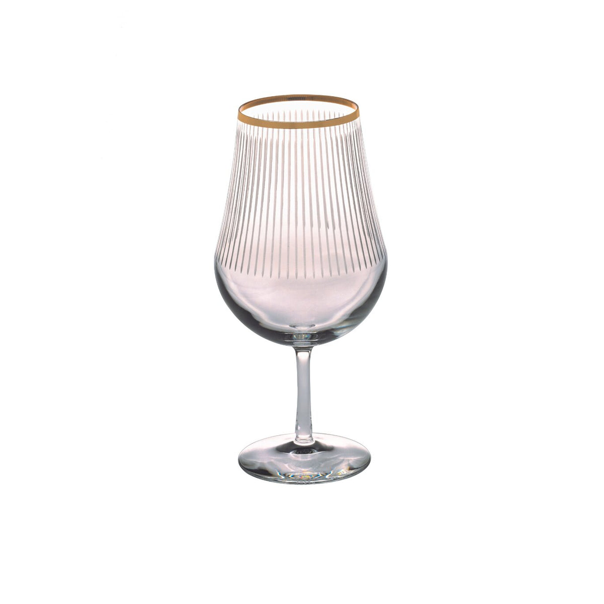 Vista Alegre Winter Garden Wine Goblet on a white background