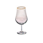 Vista Alegre Winter Garden Wine Goblet on a white background