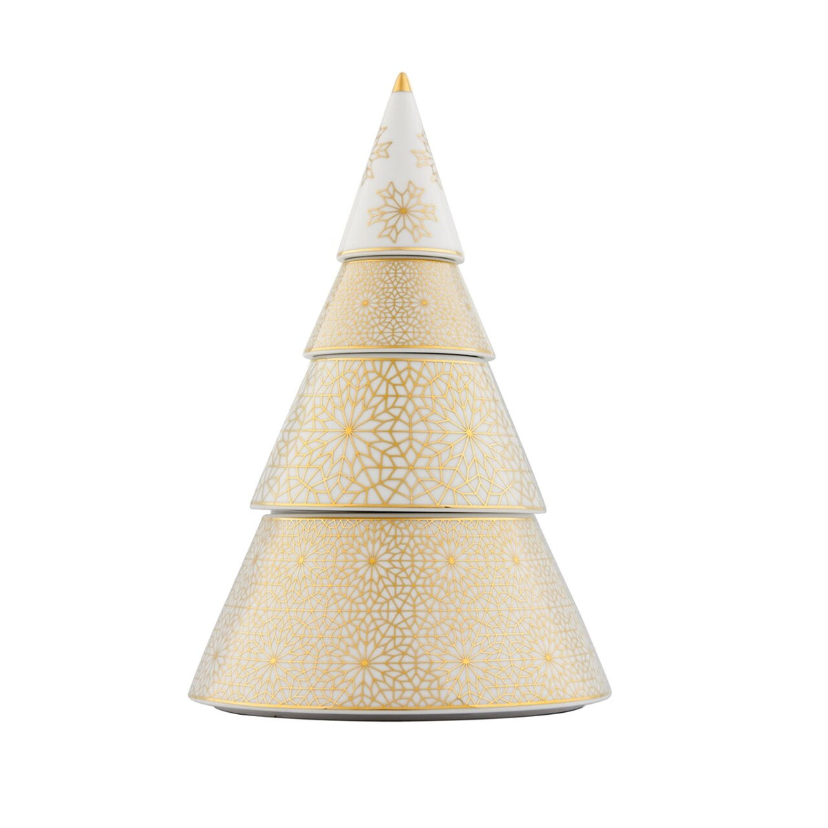 Vista Alegre Xmas Tree Christmas Tree 3 Floors on a white background