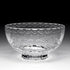 William Yeoward Abigail Wedding Bowl 9¾" / 245mm, handmade crystal, detail view