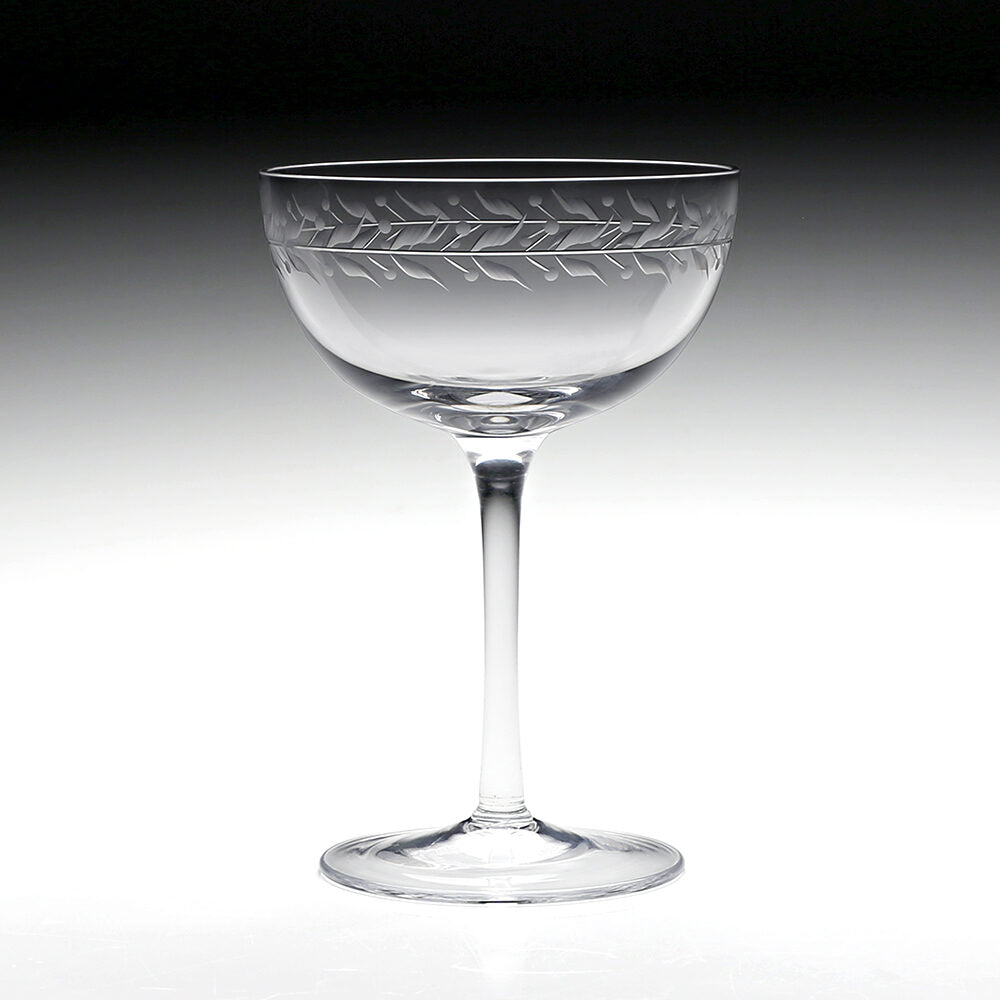 William Yeoward Ada Cocktail, handmade crystal, on a white background