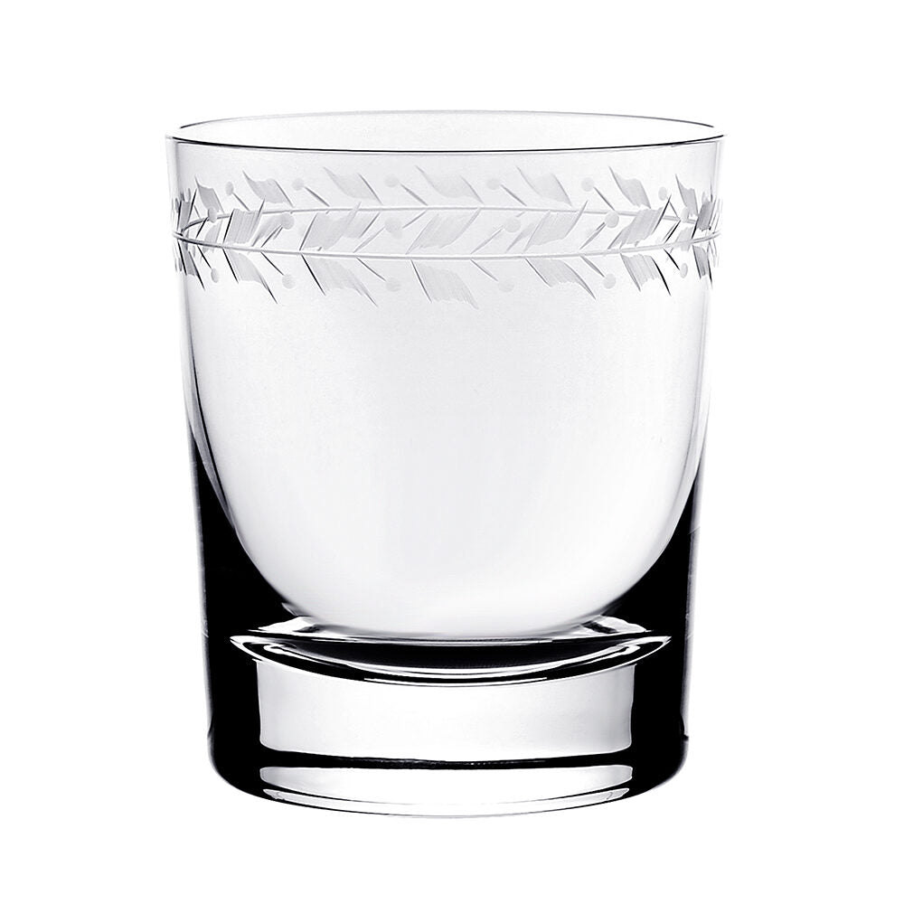 William Yeoward Ada Cocktail / Whisky Tumbler, handmade crystal, detail view