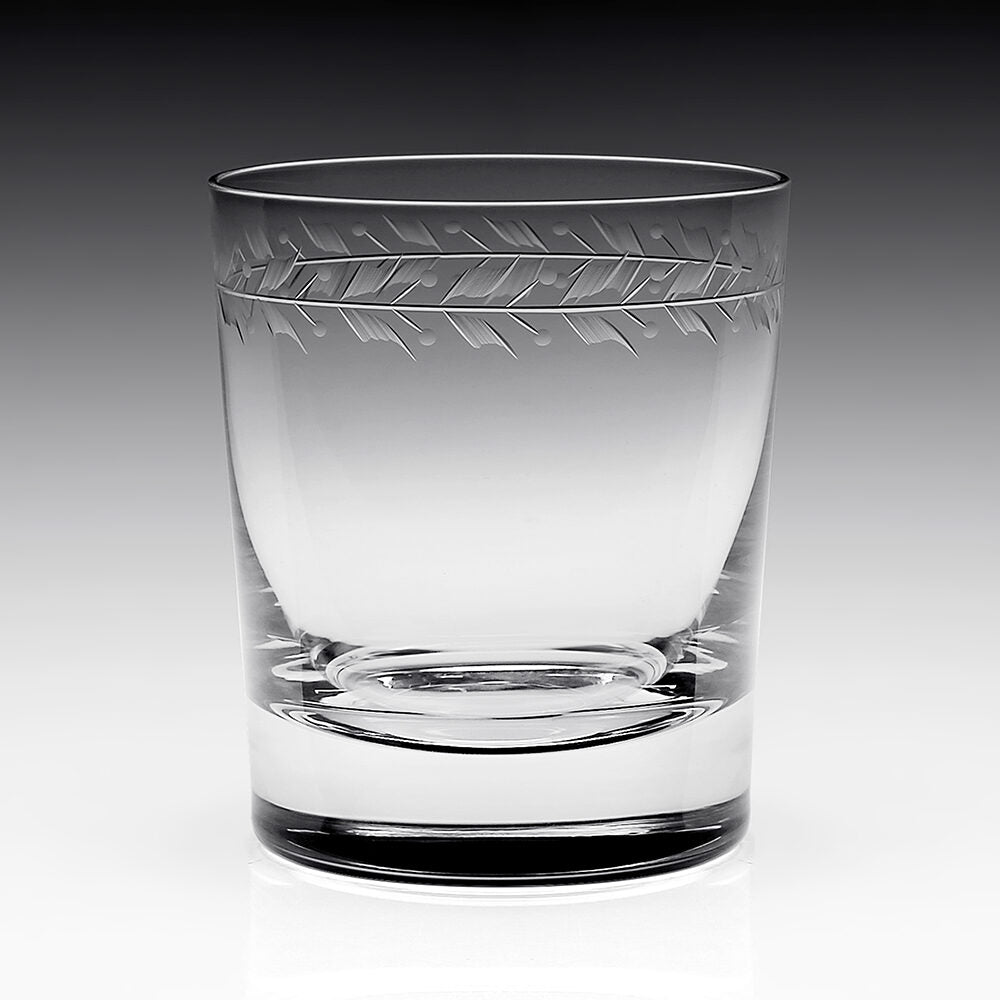 William Yeoward Ada Cocktail / Whisky Tumbler, handmade crystal, on a white background