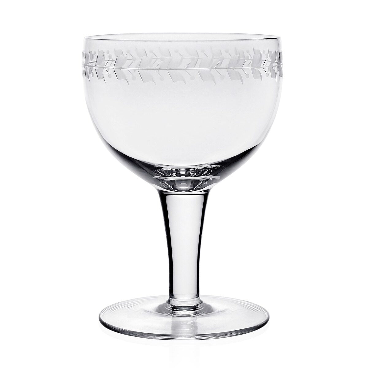 William Yeoward Ada Goblet, handmade crystal, detail view