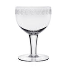 William Yeoward Ada Goblet, handmade crystal, detail view