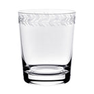 William Yeoward Ada Tumbler Double Old Fashioned, handmade crystal, detail view