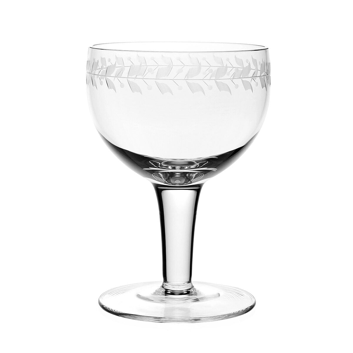 William Yeoward Ada Wine, handmade crystal, detail view