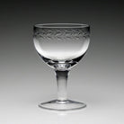 William Yeoward Ada Wine, handmade crystal, on a white background