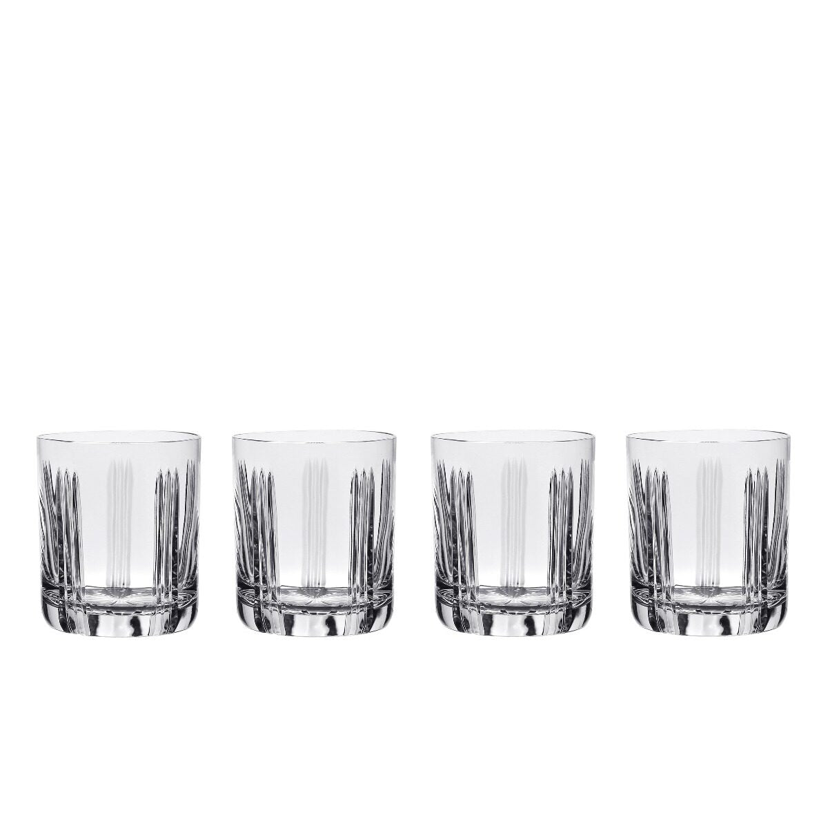 William Yeoward Adele Gift Set of 4 DOF Tumblers, handmade crystal, detail view