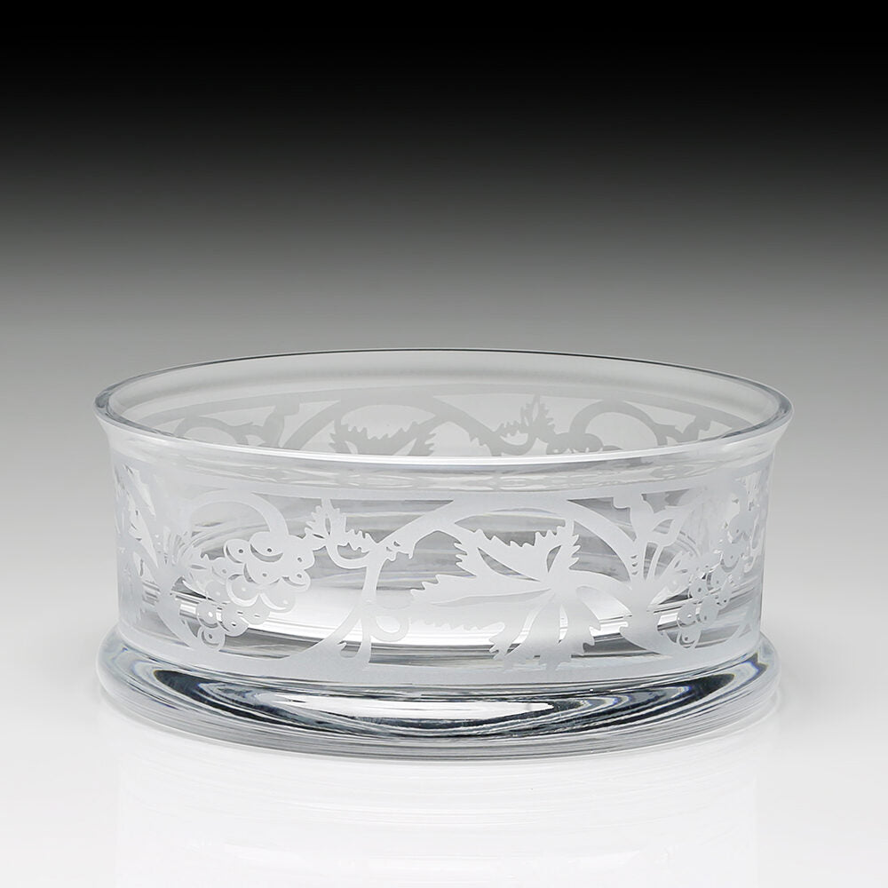 William Yeoward Annabel Bottle Stand, handmade crystal, detail view
