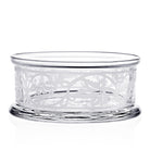 William Yeoward Annabel Bottle Stand, handmade crystal, on a white background