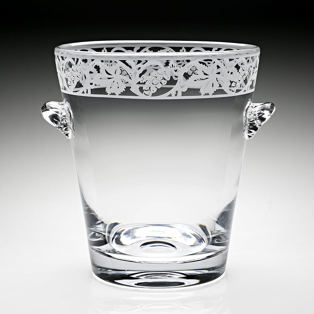 William Yeoward Annabel Wine Cooler 10½" / 26.5cm, handmade crystal, detail view