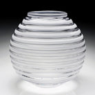 William Yeoward Artemis Vase 12" / 30cm, handmade crystal, detail view