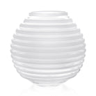 William Yeoward Artemis Vase 12" / 30cm, handmade crystal, on a white background
