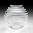 William Yeoward Artemis Vase 8 1/2" / 21cm, handmade crystal, detail view