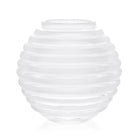 William Yeoward Artemis Vase 8 1/2" / 21cm, handmade crystal, on a white background
